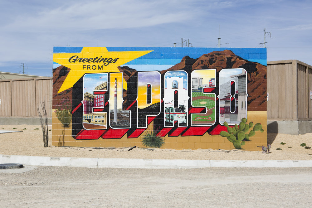 El Paso, TX mural
