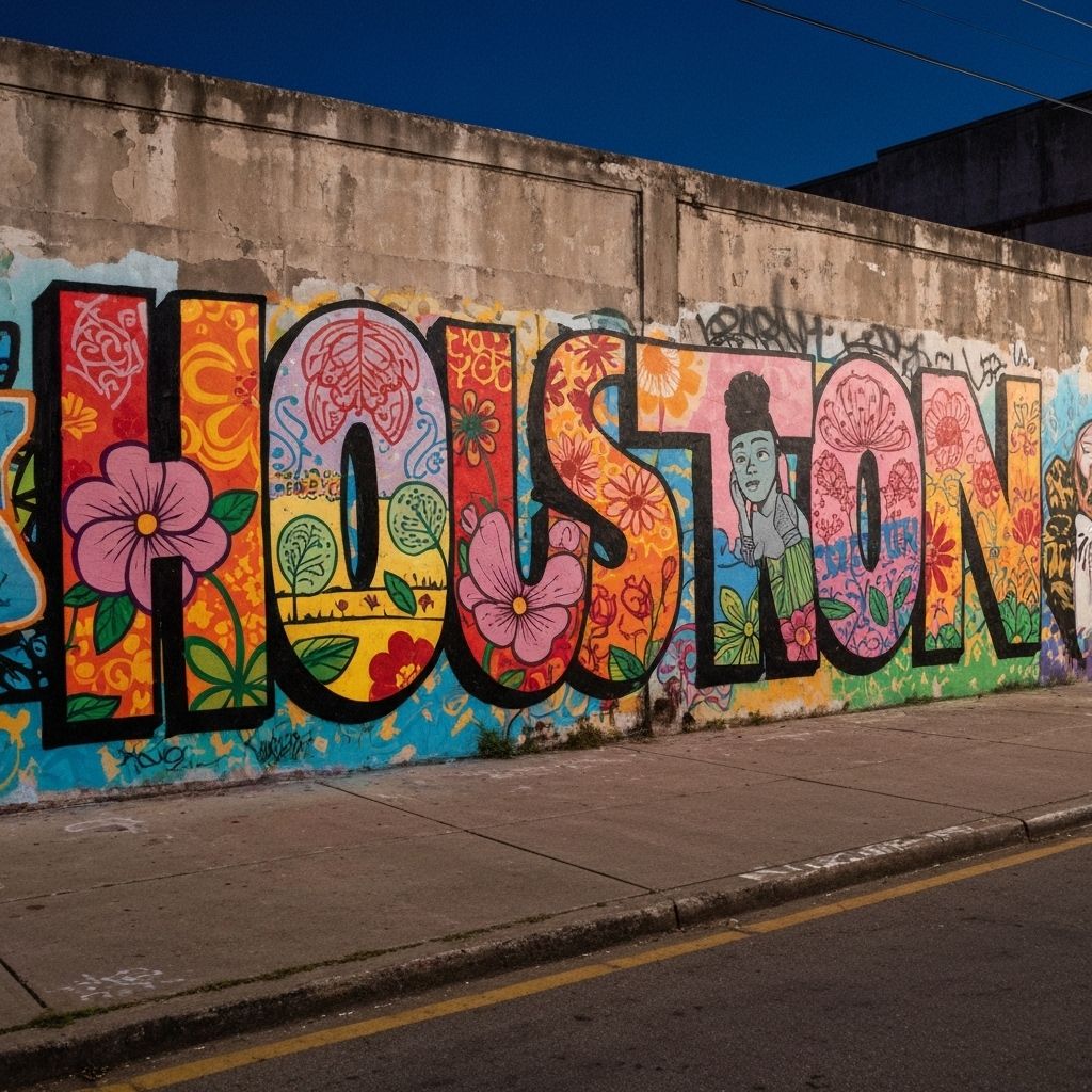 Houston, TX mural