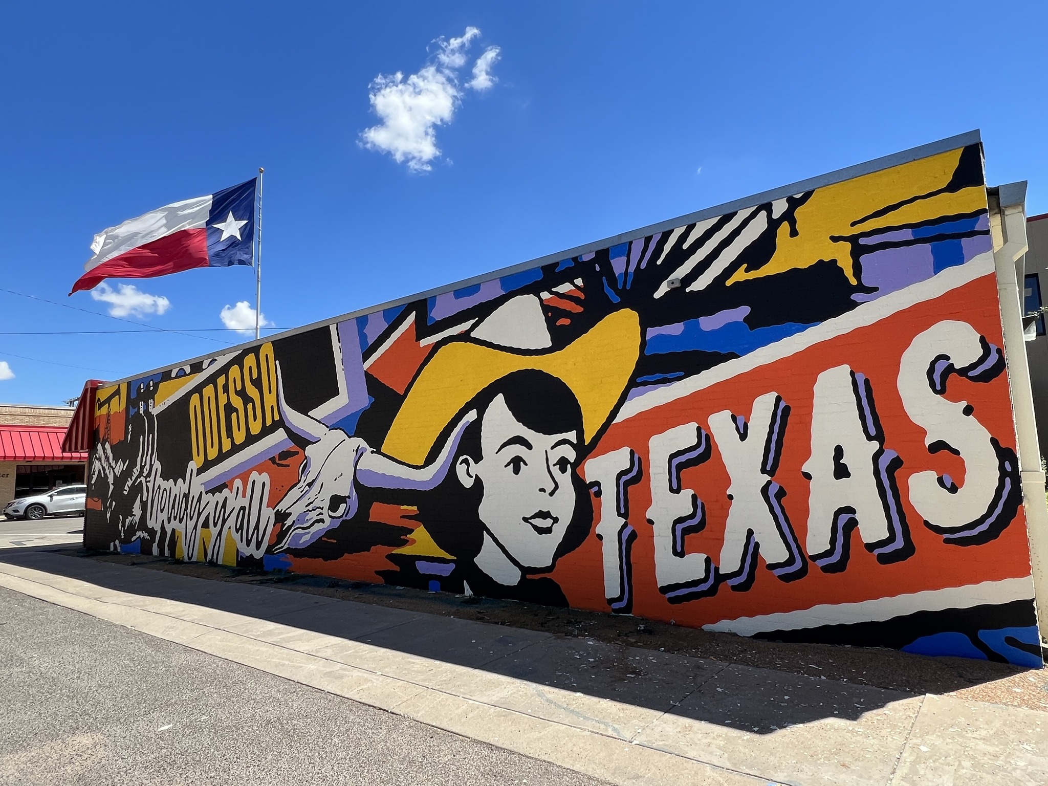 Permian, TX mural